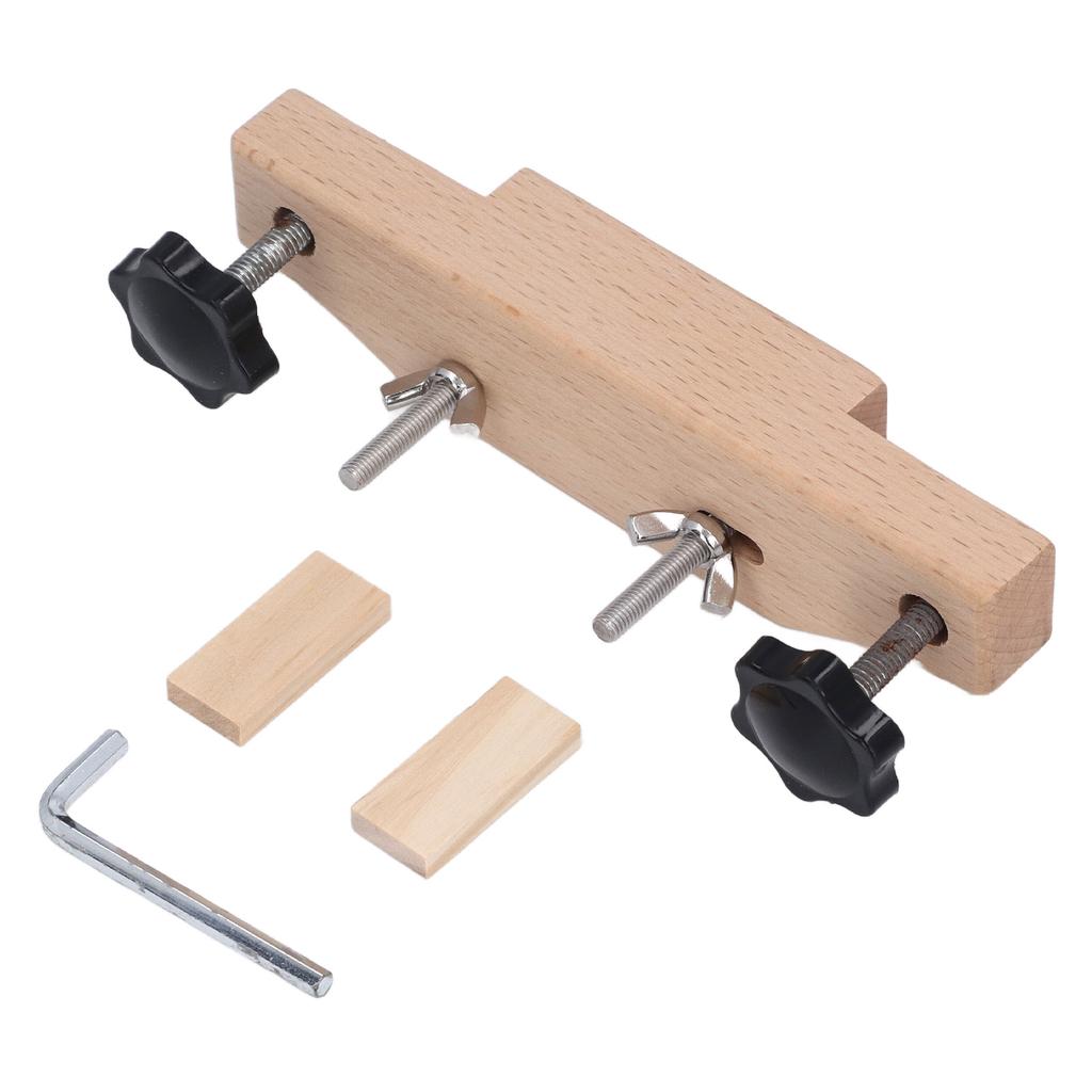 Guitar Bridge Clamp Maple Wood and Metal Guitar Bridge Holding Repair Luthier Tool