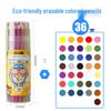 Zhenglin Erasable Colored Pencils – 24, 36, and 48 Color Sets for Children and Students Drawing and Coloring.