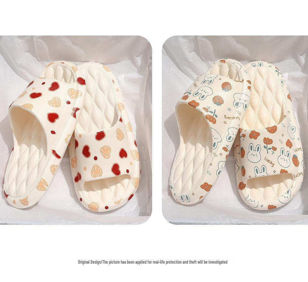 Unisex Summer Soft-Soled Slippers: Cushioned and Slip-Resistant for Home or Outdoor Wear