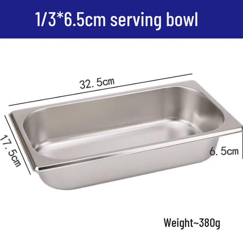 SPSR Stainless Steel Gastronorm Food Pan