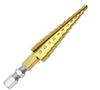 Hex Shank Step Drill Bit for Wood & Plastic, 3-13mm Reaming, 11 Sizes