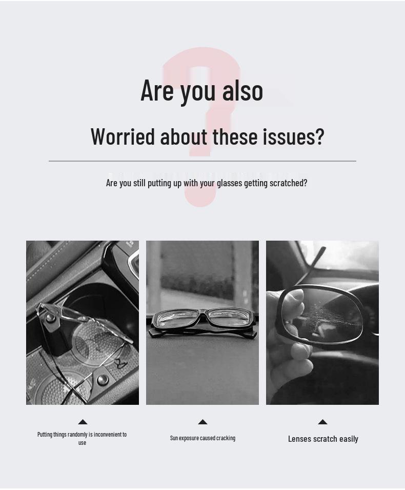 Lynk & Co 01-08 Magnetisches Brillenetui Sonnenblenden-Aufbewahrungsclip