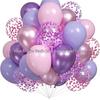30-Piece Matte Balloon Set for Birthdays and Weddings, Vacuum-Packable