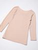 Aero Capsule Inner Lightweight and Size LL Wing/Wacoal Women's Top, Warm, 3/4 Sleeves, U-Neck, EL2746,