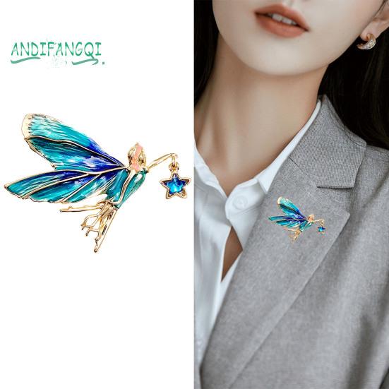 

Фея Цикада Крыло Брошь Женщины Тренд Элегантная Брошь Булавка Горный хрусталь Девушки Пальто Брошь Свадебный Букет Булавка Лацкан Ювелирные Украшения Жена Подруга Подарок