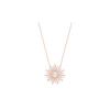 Sunshine Alloy Necklace Women's Rose Gold Plated 5459593