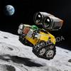 Space Mini Wall-E Robot Assembly Building Block Model Creative Stitching Ornaments Casual Handmade Toys Movie Peripheral Toy MOC STEM DIY Model Kit 3D