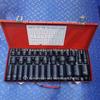 1/2 Pneumatic Extended Air Gun Sleeve, 35 Piece Set,Small Air Gun Sleeve, Hexagonal Sleeve Repair Set