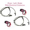 2 Kit ABS Wheel Speed Sensor Front Left & Right W/ Connectors Fits: Dodge Jeep