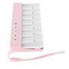 Portable Piano Electronic Keyboard Piano Music Instrument Toy with Colorful Lights Demo Songs for Kids Toddles Gift Pink