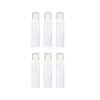 6Pcs 60Ml Press Pump Foaming Bottle Refillable Plastic Dispenser Portable Empty Bottle for Hand Soap Body Wash Shampoo