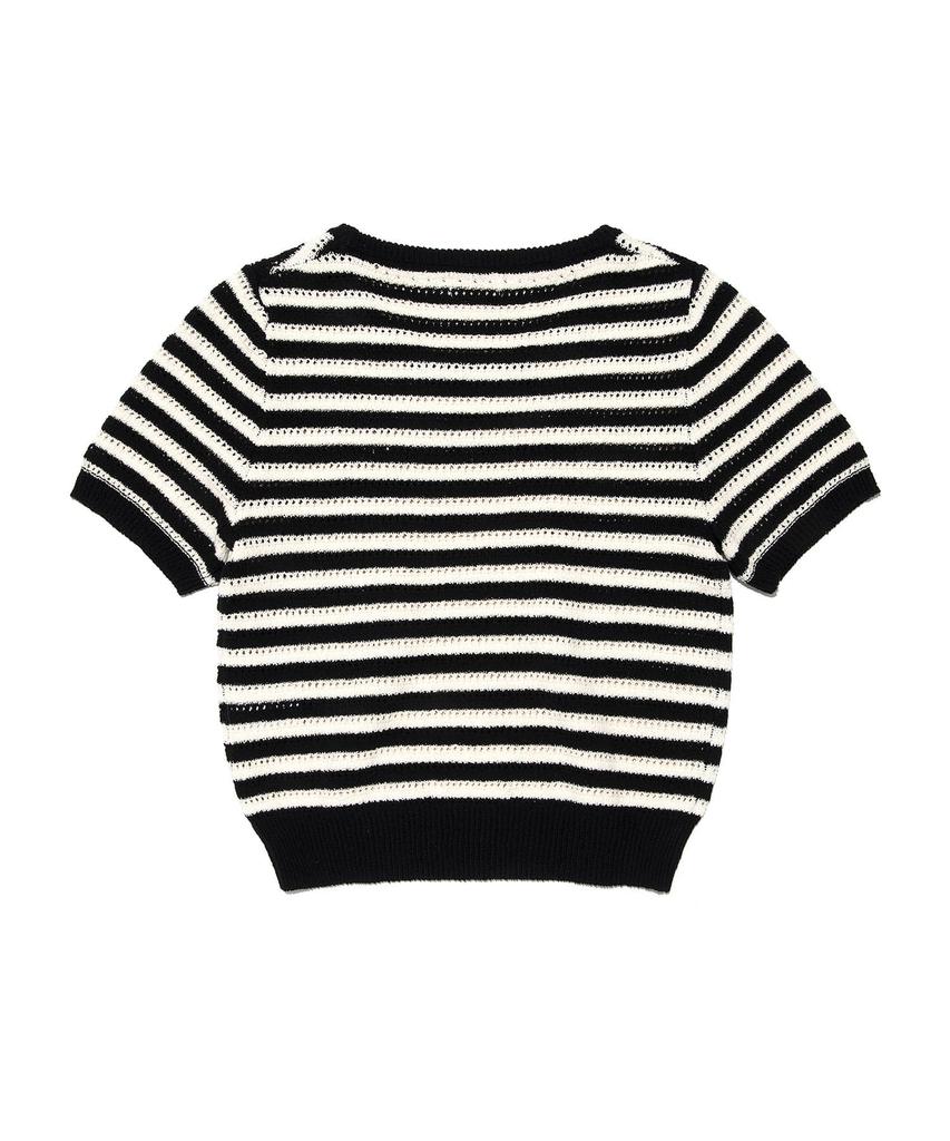 LEE Women'S Scaly Stripe Knit Black