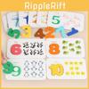 Wooden Alphabet Puzzle For Kids Educational Toy With Colorful Letters And Matching For Early Learning