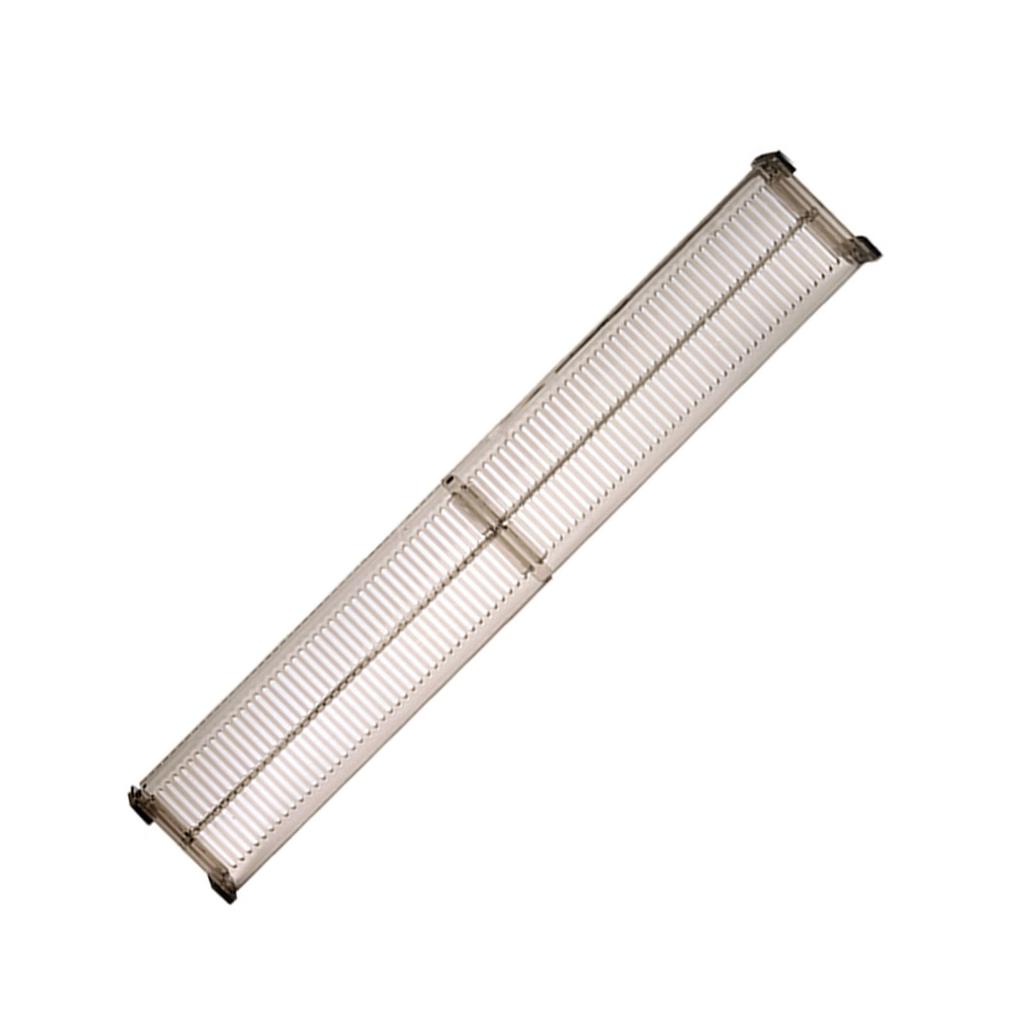 2PCS Adjustable Drawer Dividers Plastic Expandable Storage Separation Panel for Clothes Socks Organization