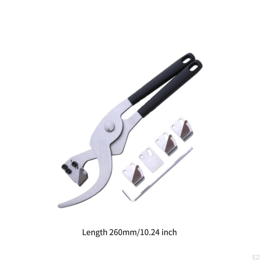 Obstbaum-Schälwerkzeug Gartenschere Schnellschneiden Ergonomischer Griff mit 4 Klingen Hoch