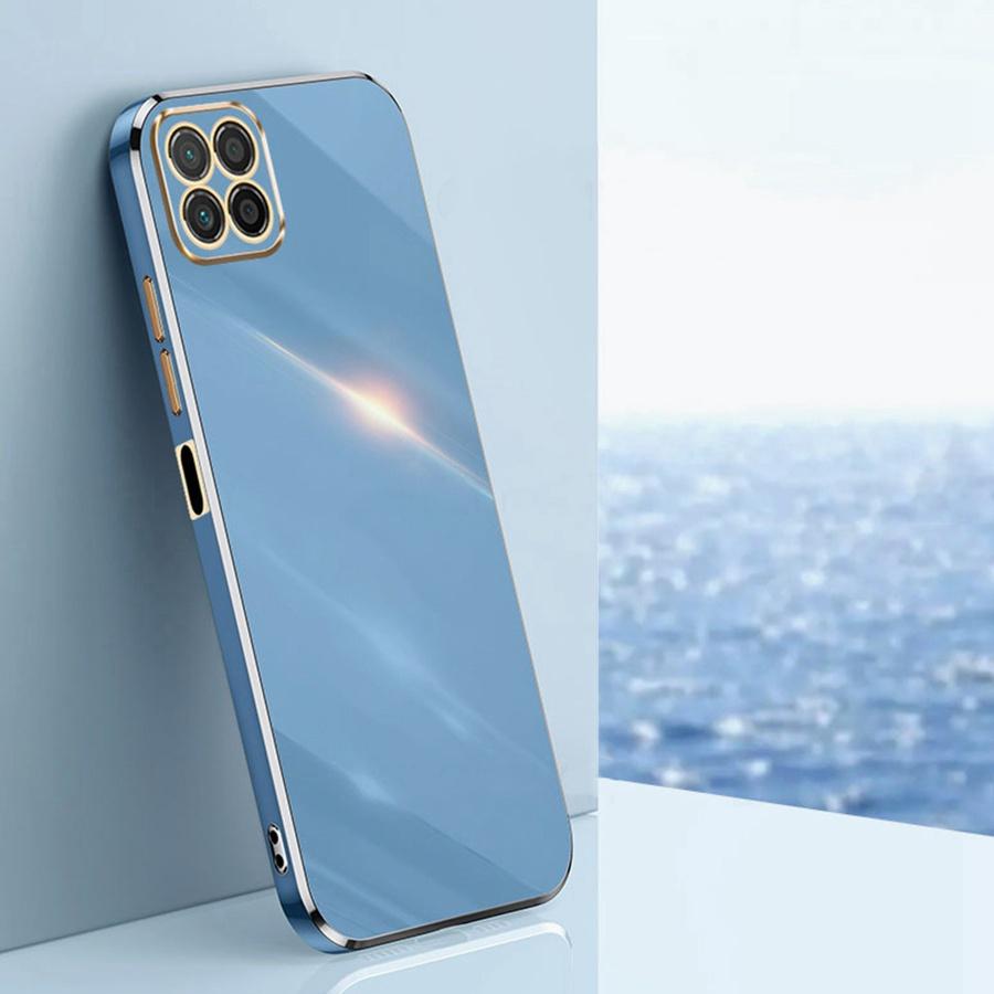 Luxury Plated Silicone Case For Honor X7C X8 5G X6 X6B X9C X8C X7D X7A X5C X8D X5D X6B X6D Magic 8 Pro 600 Huawei Nova 14i Y91 P40 Lite Square Cover