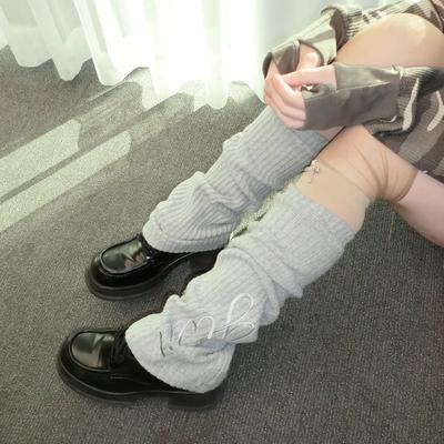 Gal Loose Leg Warmer (Light Gray)