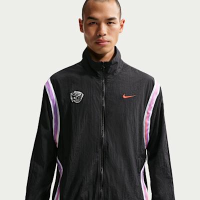 Куртки Nike Мужские Черные С воротником-стойкой Умеренные Другие M