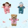 Soft Baby Comforting Doll Pillow Cute Bear Plush Toy For Boys Girls Children's Festival Gift 30cm