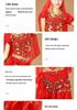 Ethnic Belly Dance Costume with Rotating Pants: Xinjiang & Indian Dance Performance Set