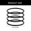 6pcs O Shaped Seals Lid Gaskets Ring Replacement Silicone Lid Seals for 16 & 20oz ContigoMug Travel Mug Accessories