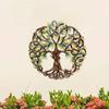 Metal Tree of Existence Wall Art Hollowedout Design Decor Easy To Hang Iron