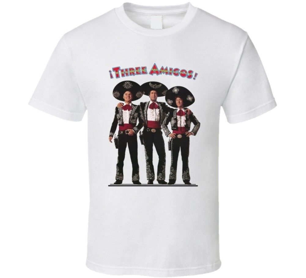 The Three Amigos Retro 80s Movie T Shirt
