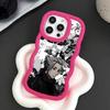 Sakamoto Days Gaku Phone Case for iPhone 17 16 15 14 13 12 11 Air Pro Max Plus Wavy Edge TPU Colorful Cover Pretty Cover Luxury