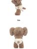 Charming New Year Elephant Plush Toy - Cute Sleeping Pillow, Stuffed Animal Doll, Ideal Birthday Gift for Girls