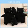 Dark Lightning Snorlax Plush Toy Soft Stuffed Animal Doll Cuddly Pillow For Girls