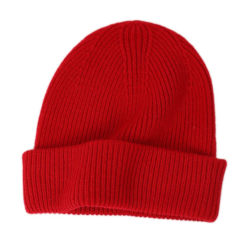 Unisex Korean Style Warm Knit Winter Hat - Fashionable Autumn/Winter Headwear