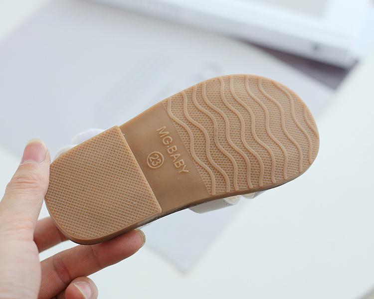 20241 Sommer Neuer Stil Schnalle Strandschuhe Lässige Mode Sandalen Offene Zehen Weichsohle Prinzessin Schuhe Gladiator Kinderschuhe 21-30