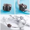 Travel Series Collection 925 Silver Loose Beads Car Airplane Luggage Diy Beaded Bracelet Accessories