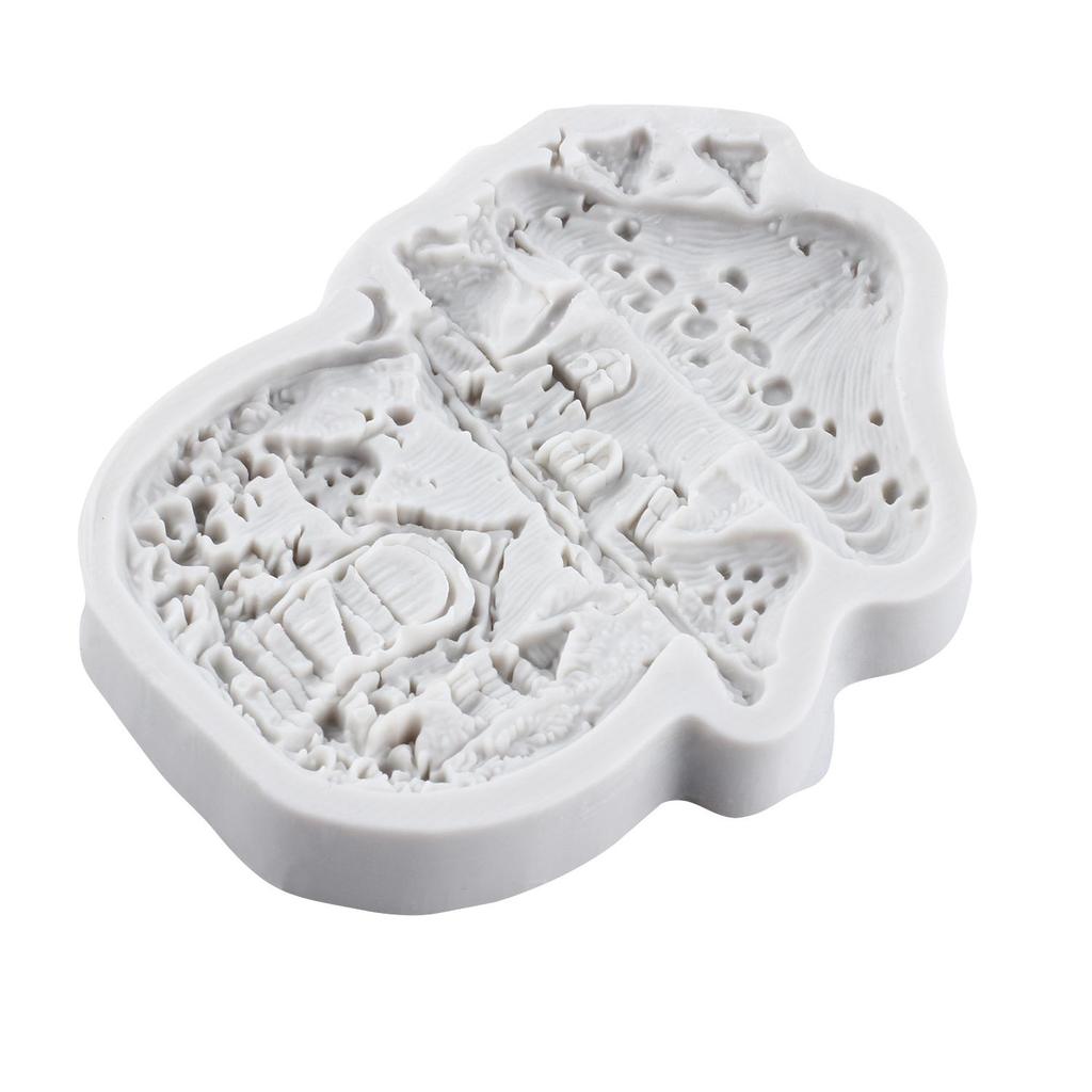 Silikonová forma na houbový dům Houbové formičky na fondán Nástroje na zdobení dortů Cupcake topper Cukrové dekorace na sladkosti Modelovací hmota Polymerová hmota