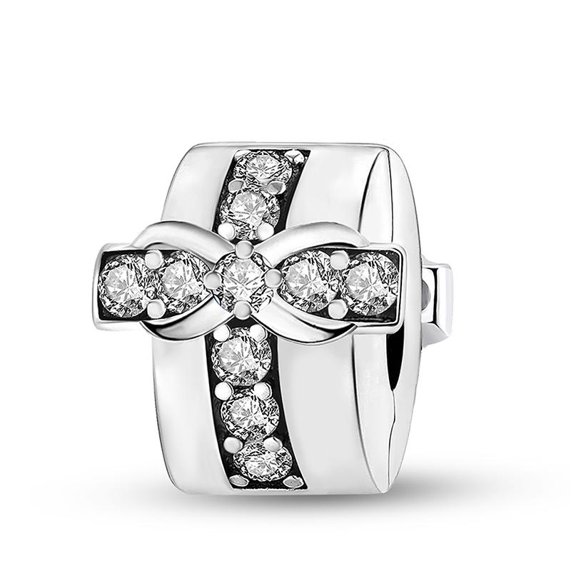 Copper Love Angels Four Leaf Clover Charm Bead Fit For Women Bracelets Bangles Diy Jewelry Making