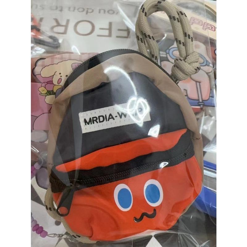 Multifunctional Change Makeup Earphone Bag Printed Mini Bag Pendant New Portable Storage Bag Coin Key Bag