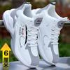 Basketball shoes men's shoes 2026 spring and summer new men's mid-top shoes mesh breathable non-slip student versatile sports shoes