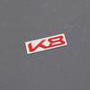 Car Styling Metal Car Trunk Letters Decals Sticker For Kia New K3 K5 K8 Badge Emblem Stickers Black Red Iaz214