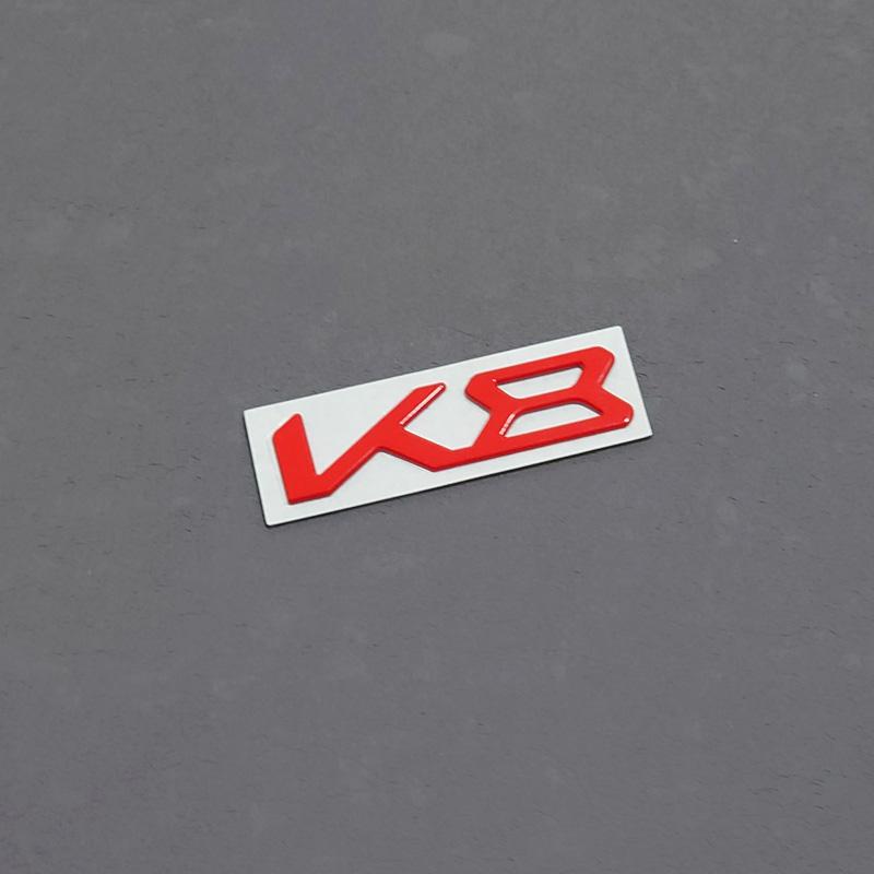 Car Styling Metal Car Trunk Letters Decals Sticker For Kia New K3 K5 K8 Badge Emblem Stickers Black Red Iaz214