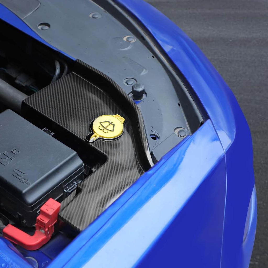 Windshield Washer Tank Engine Bay Side Panel Cover Accessories Compatible with Dodge Charger/Chrysler 300 300c 2011-,for Dodge Challenger