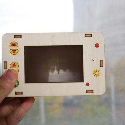 Kids DIY Assembly Camera Obscura Science Kit Educational Toy Accessory with Complete Components