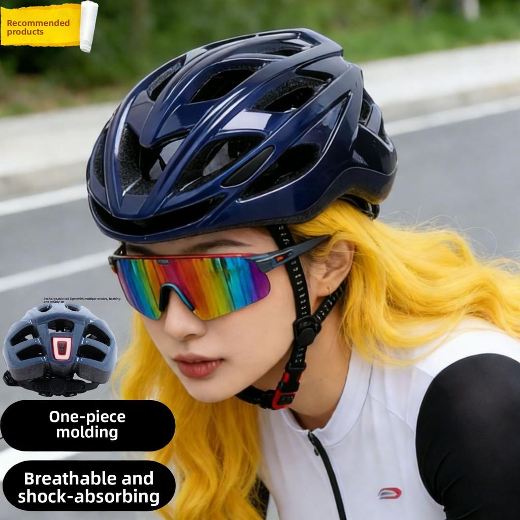 Bike Helmet Men's Summer Mountain Bike Road Bike Balance Bike General Safety Helmet Women's Cycling Gear