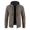 Cardigan  Leisure  Loose  Hooded Hood  Knitted Sweater