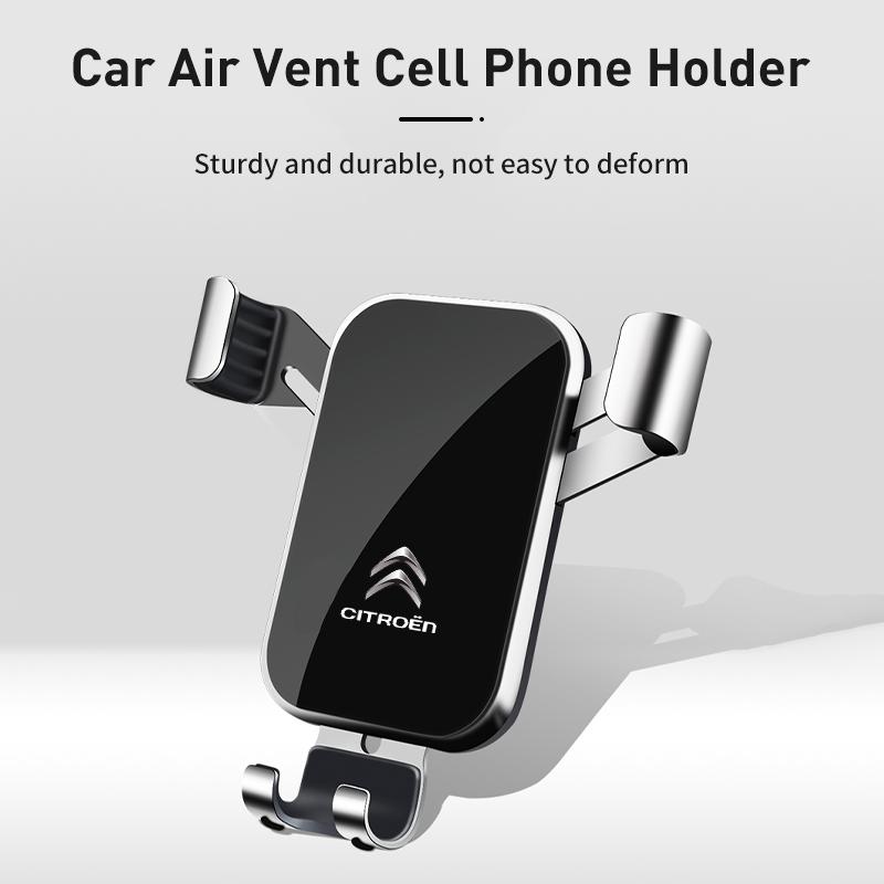 Car Phone Holder Cell Air Vent Mount Moblie GPS Support Stand For Citroen C4 C3 C5 C2 Berlingo Celysee Cactus Picasso Saxo Grand alz123