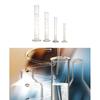 Glass Measuring Cylinder with Smooth Spout Graduated Measuring Cylinder for Lab