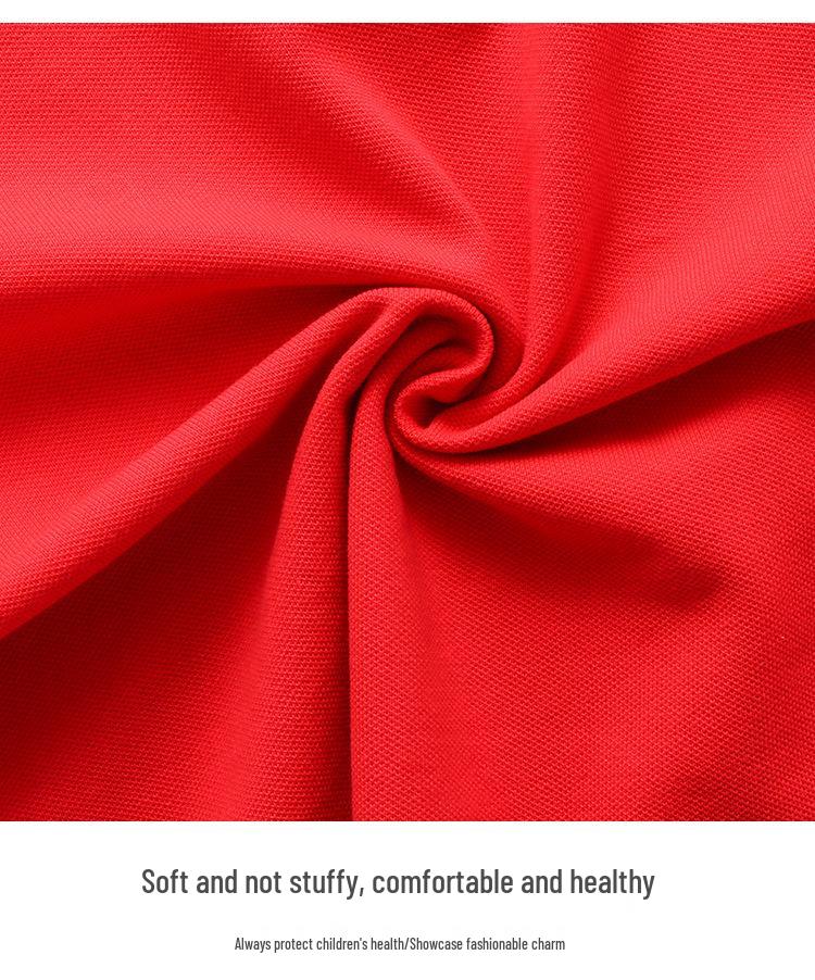 Conjunto de Canto para Uniforme Escolar de Verão Infantil - 1 de Junho: Combinação Pai-Filho para Apresentações do Ensino Fundamental I e II