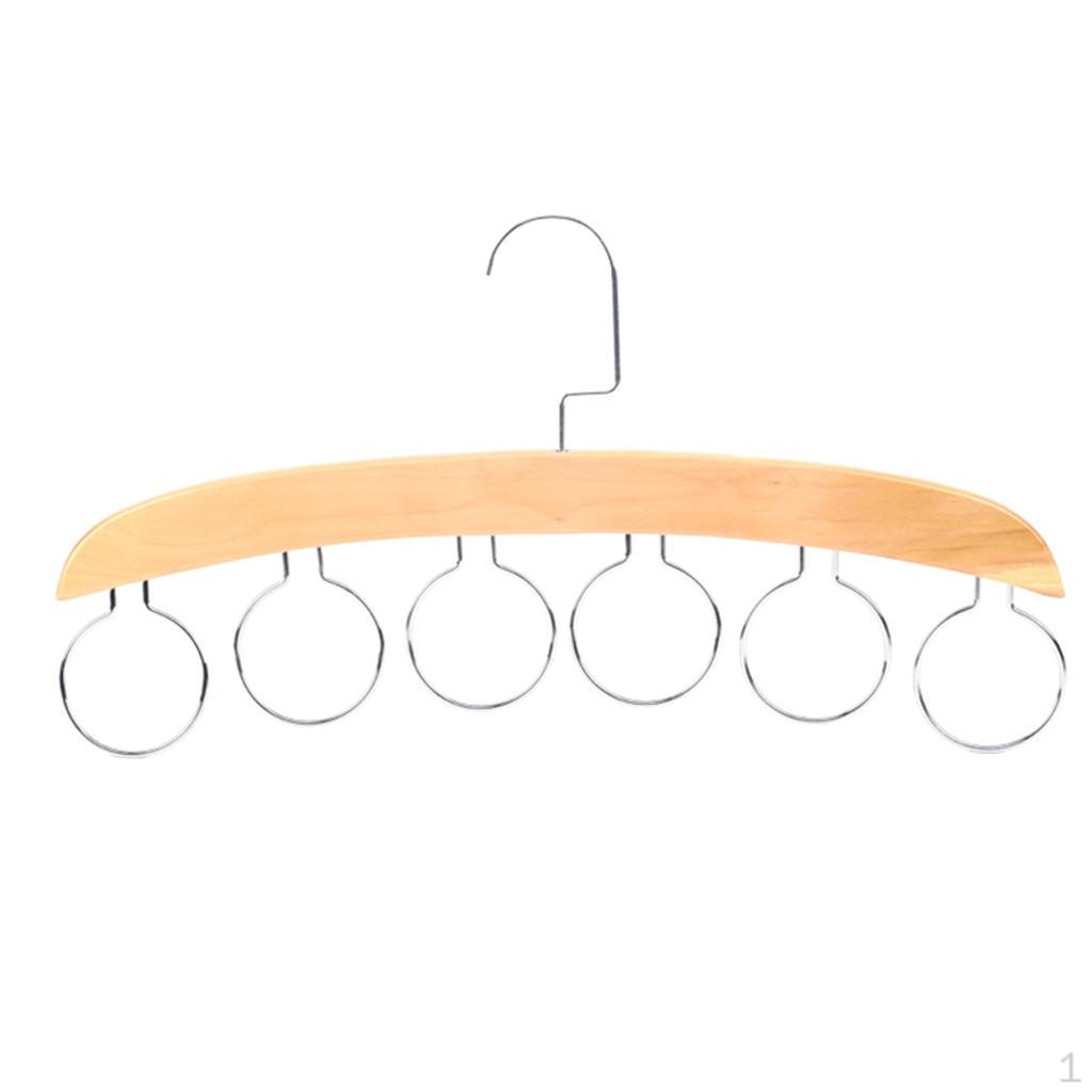 Multi Scarf Hanger Display Ties Belt Organize Storage Holder коричневый 1190₽