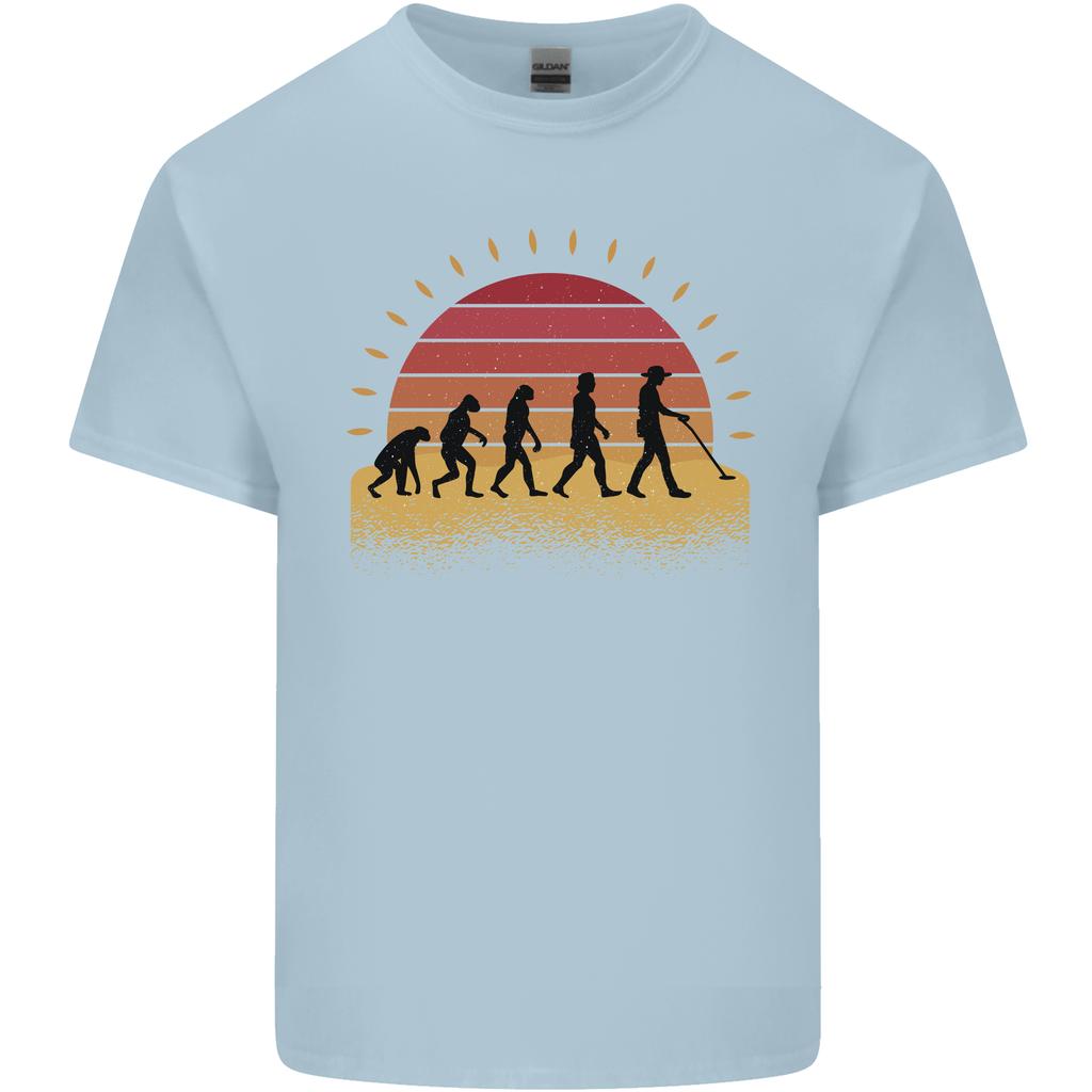 Evolution of a Metal Detector Detecting Unisexs Light Cotton TShirt