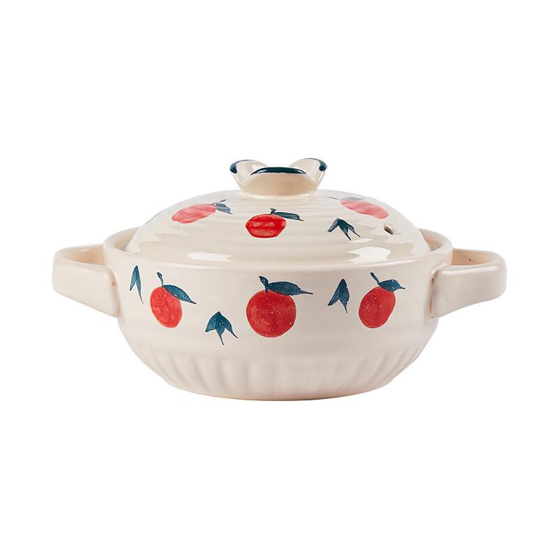 Zhi Shi 4L Ceramic Casserole Stew Pot