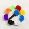 20/10pcs Multicolor Key Cap Covers | Soft Topper Key Holder, Keyring Label, Keys Organizer, Ideal for Gifts